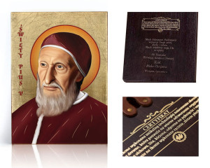 Ikona religijna Święty Pius V