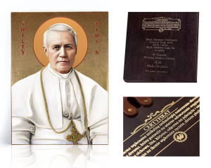 Ikona religijna Święty Pius X