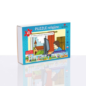 Puzzle religijne 10 Przykazań