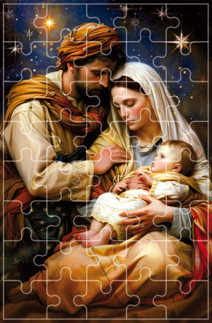 Puzzle religijne Boże Narodzenie