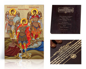 Ikona religijna Trzej Archaniołowie