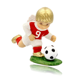 Figurka Aniołek Piłkarz 9 wys. 9 cm