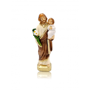 Figurka Święty Józef z dzieciątkiem wys. 7 cm