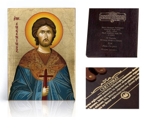 Ikona religijna Święty Eugeniusz