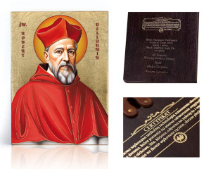 Ikona religijna Święty Robert Bellarmin - patron katechetów