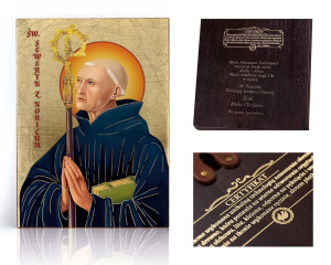 Ikona religijna Święty Seweryn z Noricum