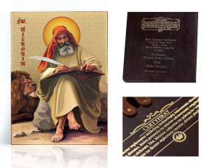 Ikona religijna Święty Hieronim