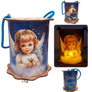 LAMPION na roraty - lampion adwentowy - LED