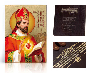 Ikona religijna Święty Augustyn z Hippony