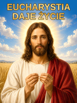 Baner na Boże Ciało 75x100 cm – dekoracja eucharystyczna