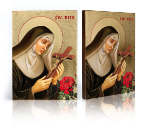 Ikona religijna Święta Rita