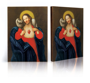 Ikona religijna Najświętsze Serce Jezusa z Milejczyc