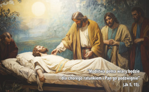 Pamiątka Sakramentu Namaszczenia Chorych - 100 szt.
