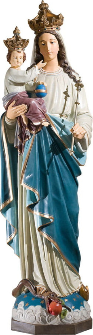 Figura - Matka Boża Królowa Świata (100 cm)