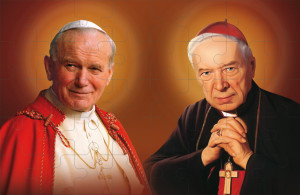 Puzzle religijne Święty Jan Paweł II i Kardynał Wyszyński - 10 szt.