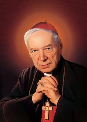 Plakat religijny Kardynał Stefan Wyszyński