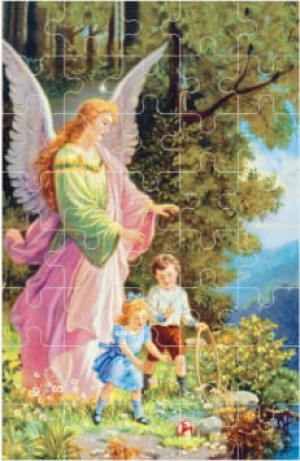 Puzzle Anioł Stróż