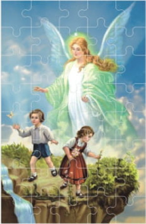 Puzzle Anioł Stróż