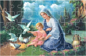 Puzzle Matka Boża