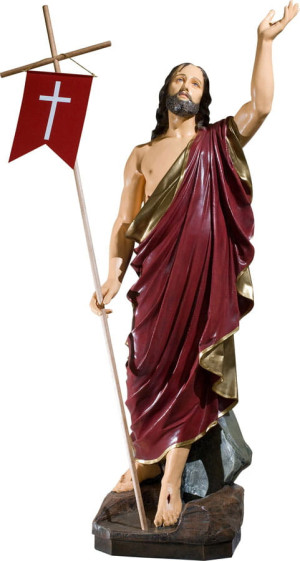 Figura Jezus Chrystus Zmartwychwstały (110 cm)
