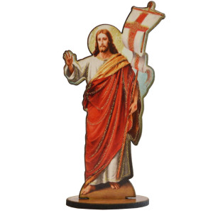 Figury Jezus Chrystus Zmartwychwstały - 25 szt.