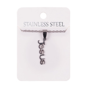 Naszyjnik - JESUS - Stainless Steel
