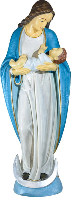 Figura Matka Boża z Dzieciątkiem Jezus (86 cm)