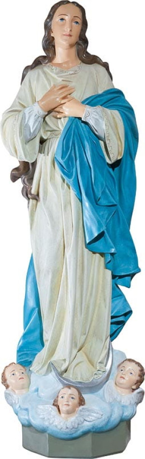 Figura Matka Boża z Aniołkami (130 cm)