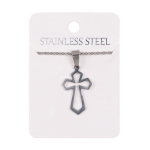 Naszyjnik - krzyżyk - Stainless Steel