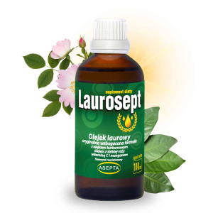 Laurosept - olejek laurowy z witaminą C 10 ml