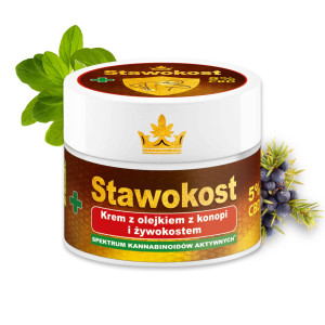 Stawokost - krem z olejkiem z konopi i żywokostem 50 ml