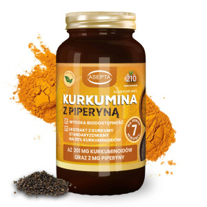 Kurkumina z piperyną (210 kaps)