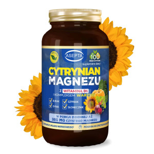 Cytrynian Magnezu - Wysoka przyswajalność (100 kaps)