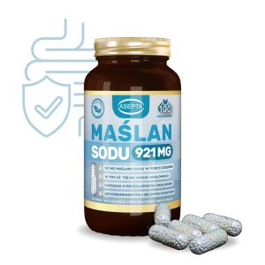 Maślan sodu 921 MG (100 kaps)