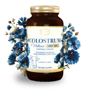 Colostrum Wołowe 500 mg (120 kaps)