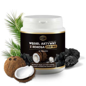 Węgiel aktywny z kokosa 350 MG (91 g)