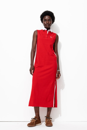 Promod Robe-débardeur sans manches Rouge XS