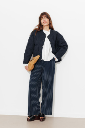 Promod Veste matelassée Femme Marine XL