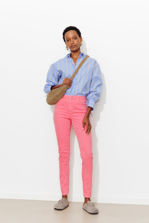Promod GASPARD jean skinny Femme Rose 42