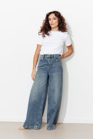 Promod CESAR jean long taille haute Jean moyen