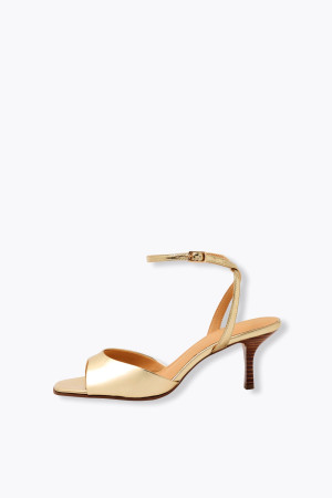 Promod Sandales couleur dorée Femme Coloration dorée 38