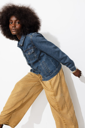 Promod Veste en jean Femme Jean moyen