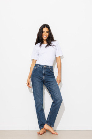 Promod MARCEL jean mom taille haute Jean brut