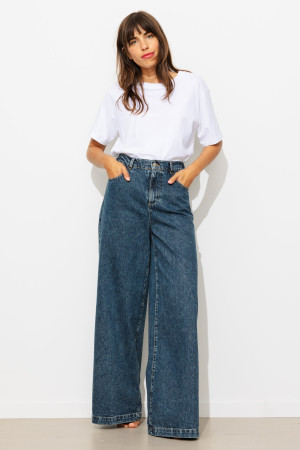 Promod CESAR jean large taille haute Jean brut