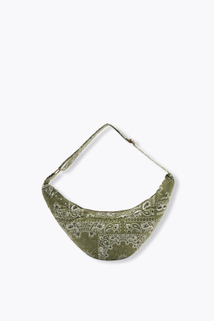 Promod Sac croissant bandana Femme Kaki