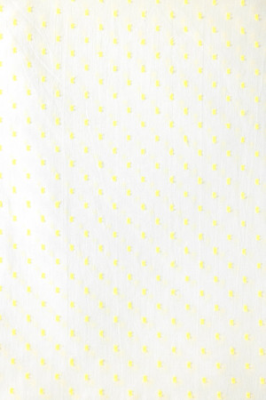 Promod Coupon 3 m en coton plumetis Ecru