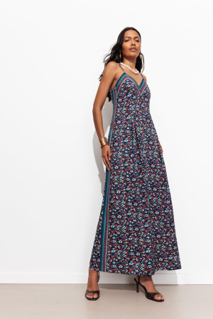 Promod Combinaison-pantalon imprimée Imprimé multicolore 36
