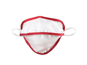 Gima Mascherina Riutilizzabile Mycroclean Kid Bfe 99,8% - Bianca/Rossa
