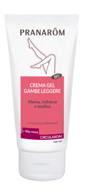 Pranarom Circularom Gel Crema BIO Comfort Circolatorio Gambe Leggere Gel Ultra-Fresco Con Oli Essenziali Naturali 100 ml
