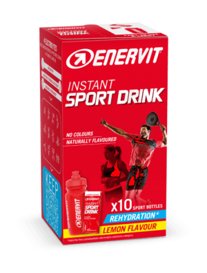Enervit Istant Sport Drink Bevanda Ipotonica al Gusto Limone 10 Bustine